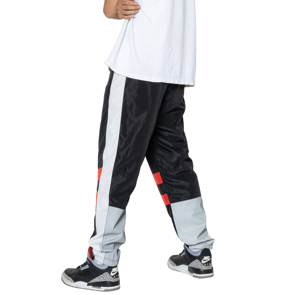 Men's Reflective Cargo Pants in Black - Blank State