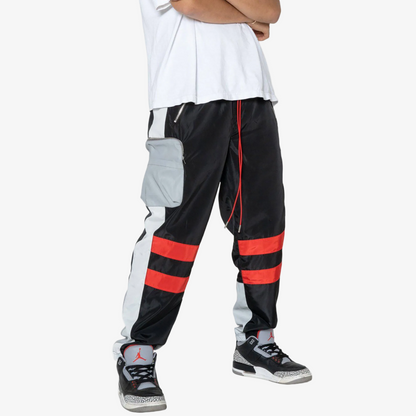 Men's Reflective Cargo Pants in Black - Blank State