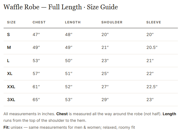 Waffle Robe Womens – Lightweight, Quick-Dry Spa Comfort