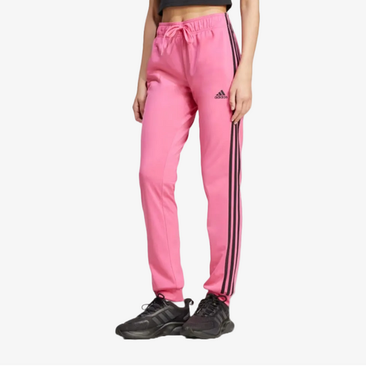 Adidas Women's Primegreen Essentials Warm-Up Slim Tapered 3-Stripies Track Pants