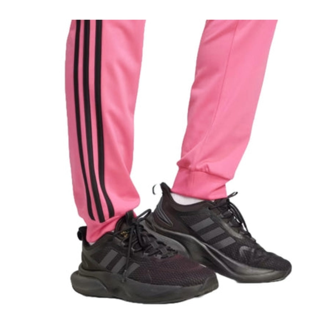 Adidas Women's Primegreen Essentials Warm-Up Slim Tapered 3-Stripies Track Pants
