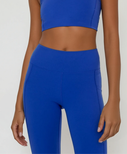 Cropped Leggings with Pockets