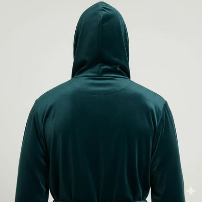 Men’s Robe with Hood – Ultra-Soft Plush Comfort for Everyday Use