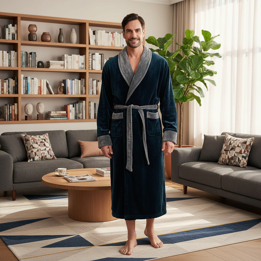 Cozy Mens Plush Robes – Built for Comfort, Designed to Last